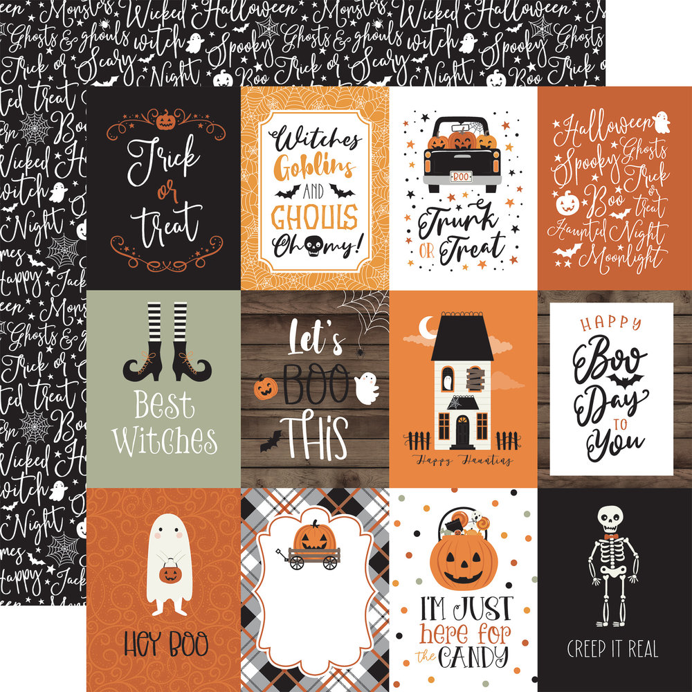 Echo Park Spooky 6x6 Inch Paper Pad (SPO284023) (DISCONTINUED) Echo Park Spooky 6x6 Inch Paper Pad (SPO284023) (DISCONTINUED)