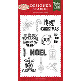 Echo Park Ho Ho Ho Clear Stamps (MOC286043) (OUTLET)