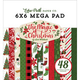 Echo Park The Magic Of Christmas 6x6 Inch Cardmakers Mega Pad (MOC286031) (DISCONTINUED)