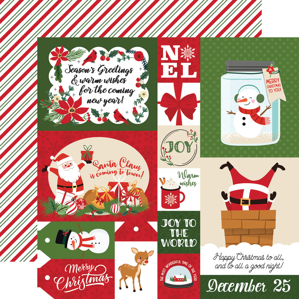 Echo Park The Magic Of Christmas 6x6 Inch Paper Pad (MOC286023) (DISCONTINUED) Echo Park The Magic Of Christmas 6x6 Inch Paper Pad (MOC286023) (DISCONTINUED)