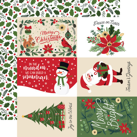 Echo Park The Magic Of Christmas 6x6 Inch Paper Pad (MOC286023) (DISCONTINUED) Echo Park The Magic Of Christmas 6x6 Inch Paper Pad (MOC286023) (DISCONTINUED)