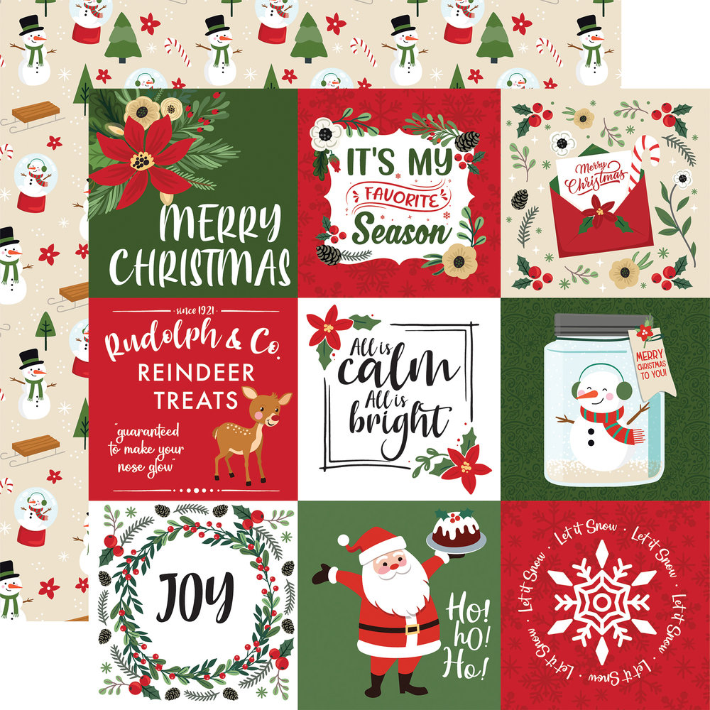 Echo Park The Magic Of Christmas 6x6 Inch Paper Pad (MOC286023) (DISCONTINUED) Echo Park The Magic Of Christmas 6x6 Inch Paper Pad (MOC286023) (DISCONTINUED)