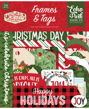 Echo Park The Magic Of Christmas Frames & Tags (MOC286025) (DISCONTINUED) Echo Park The Magic Of Christmas Frames & Tags (MOC286025) (DISCONTINUED)