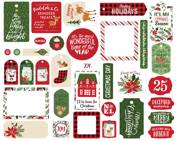 Echo Park The Magic Of Christmas Frames & Tags (MOC286025) (DISCONTINUED) Echo Park The Magic Of Christmas Frames & Tags (MOC286025) (DISCONTINUED)