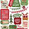 Echo Park The Magic Of Christmas Chipboard Phrases (MOC286022) (DISCONTINUED)