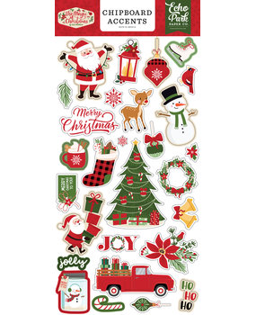 Echo Park The Magic Of Christmas Chipboard Accents (MOC286021) (DISCONTINUED) Echo Park The Magic Of Christmas Chipboard Accents (MOC286021) (DISCONTINUED)