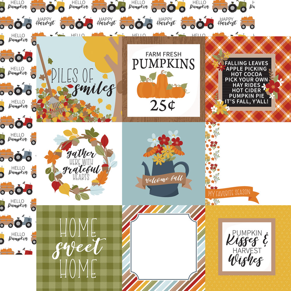 Echo Park Fall Fever 6x6 Inch Paper Pad (FAF285023) (DISCONTINUED)