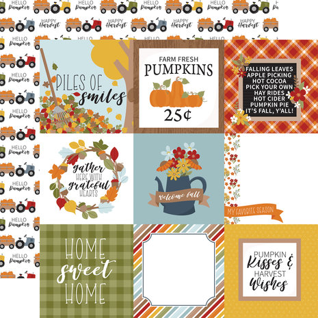 Echo Park Fall Fever 6x6 Inch Paper Pad (FAF285023) (DISCONTINUED)