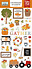 Fall Fever Chipboard Accents (FAF285021) (OUTLET)