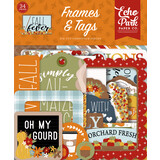 Echo Park Fall Fever Frames & Tags (FAF285025) (DISCONTINUED)