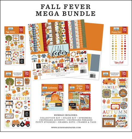 Echo Park Fall Fever Mega Bundle (FAF285050) (OUTLET) Echo Park Fall Fever Mega Bundle (FAF285050) (OUTLET)
