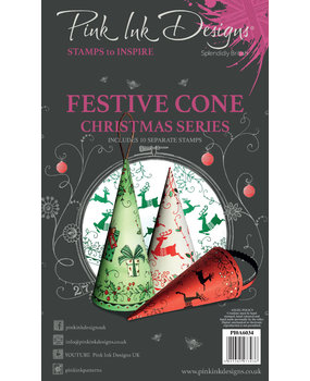 Pink Ink Designs Festive Cone A6 Clear Stamps (PI0A6034) (OUTLET) Pink Ink Designs Festive Cone A6 Clear Stamps (PI0A6034) (OUTLET)