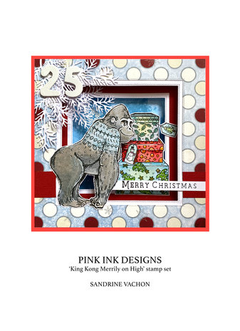 Pink Ink Designs King Kong Merrily On High A5 Clear Stamps (PI180) (OUTLET) Pink Ink Designs King Kong Merrily On High A5 Clear Stamps (PI180) (OUTLET)