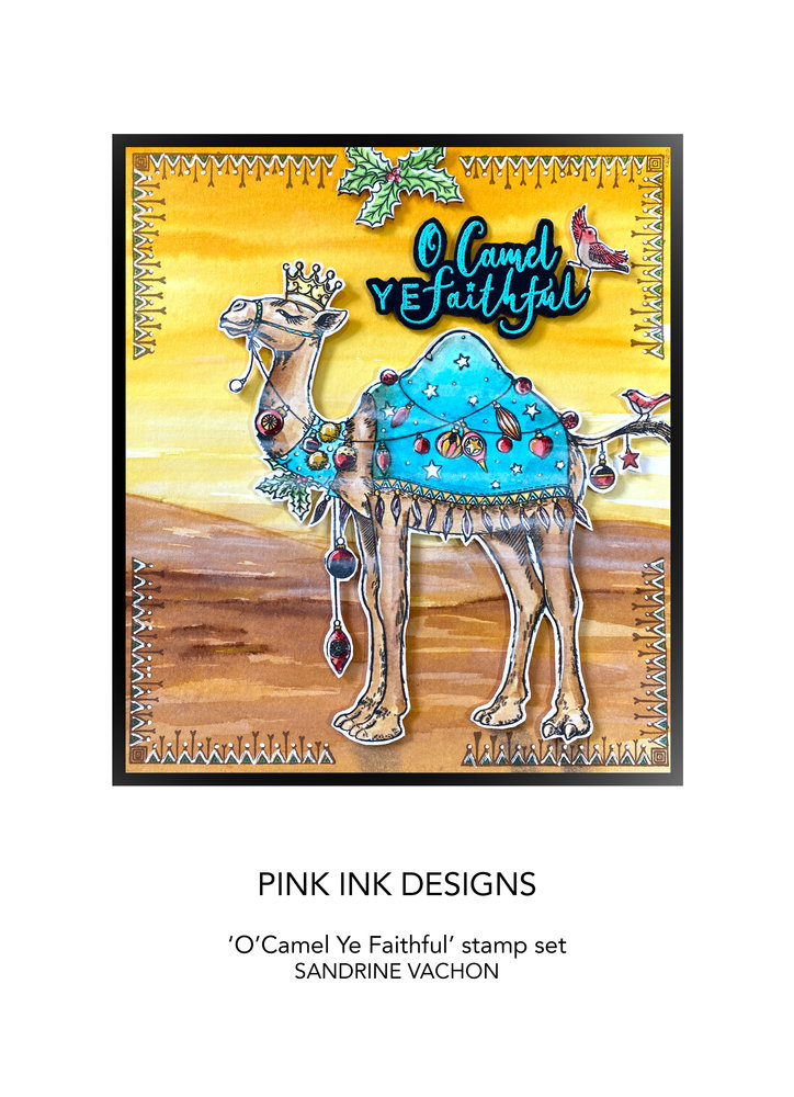 Pink Ink Designs O Camel Ye Faithful A5 Clear Stamps (PI177) (OUTLET) Pink Ink Designs O Camel Ye Faithful A5 Clear Stamps (PI177) (OUTLET)