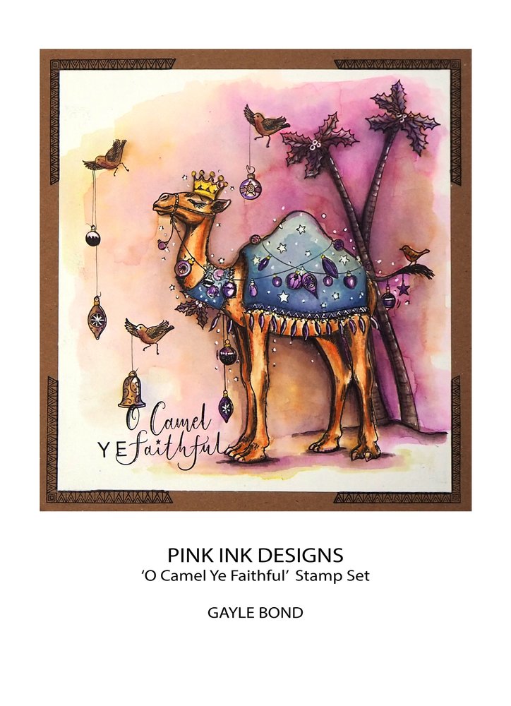 Pink Ink Designs O Camel Ye Faithful A5 Clear Stamps (PI177) (OUTLET) Pink Ink Designs O Camel Ye Faithful A5 Clear Stamps (PI177) (OUTLET)