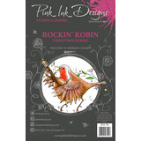 Pink Ink Designs Rockin Robin A5 Clear Stamps (PI179) (OUTLET)