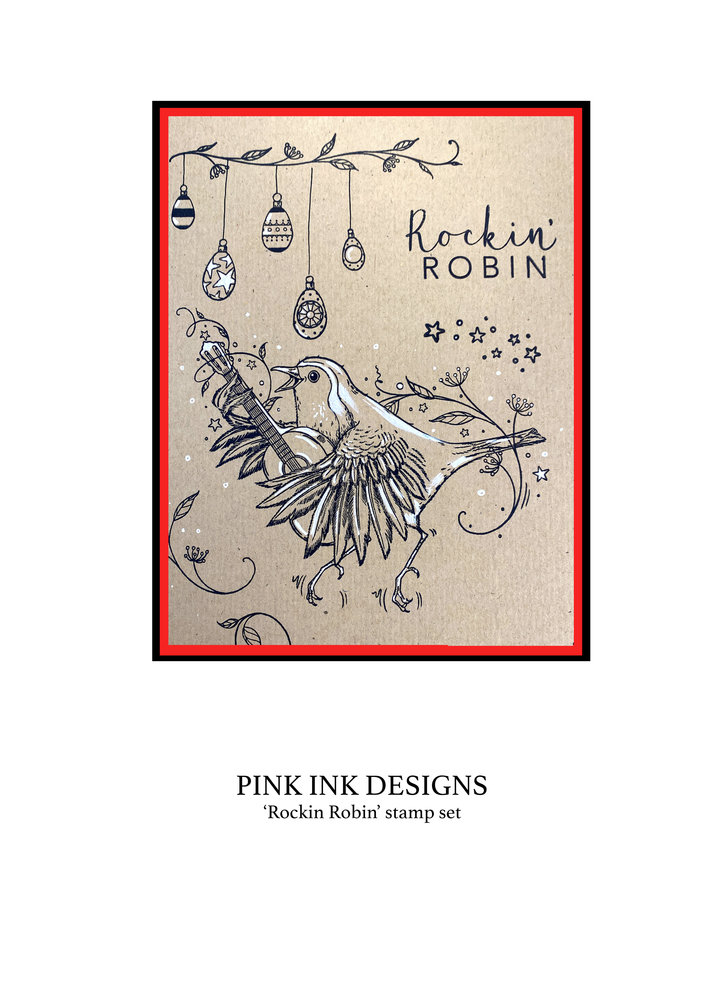 Pink Ink Designs Rockin Robin A5 Clear Stamps (PI179) (OUTLET) Pink Ink Designs Rockin Robin A5 Clear Stamps (PI179) (OUTLET)