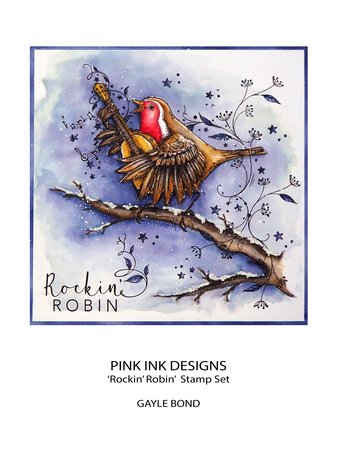 Pink Ink Designs Rockin Robin A5 Clear Stamps (PI179) (OUTLET) Pink Ink Designs Rockin Robin A5 Clear Stamps (PI179) (OUTLET)