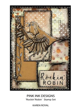 Pink Ink Designs Rockin Robin A5 Clear Stamps (PI179) (OUTLET) Pink Ink Designs Rockin Robin A5 Clear Stamps (PI179) (OUTLET)