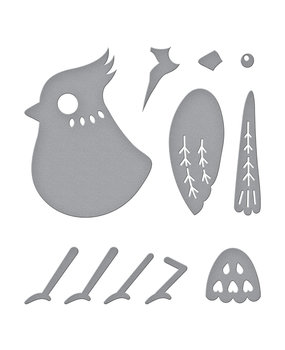 Spellbinders Tweet Cardinal Etched Dies (S1-059)