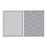 Spellbinders Stitched Petal Diamond Background Etched Dies (S5-529) (OUTLET)