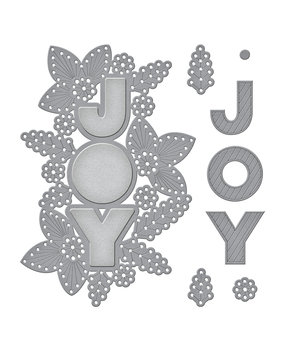 Spellbinders Stitched Joy Etched Dies (S4-1230) (OUTLET)