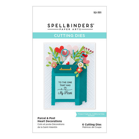 Spellbinders Parcel & Post Heart Decorations Etched Dies (S2-351) (OUTLET) Spellbinders Parcel & Post Heart Decorations Etched Dies (S2-351) (OUTLET)