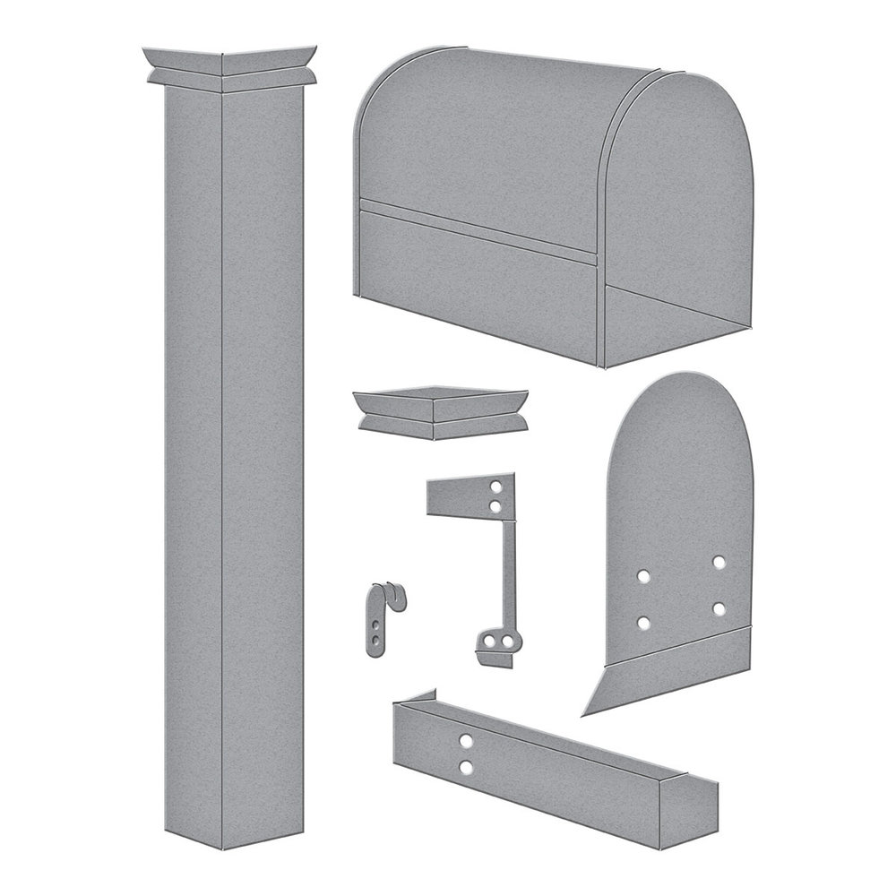 Spellbinders Letterbox Etched Dies (S4-1209) (OUTLET)