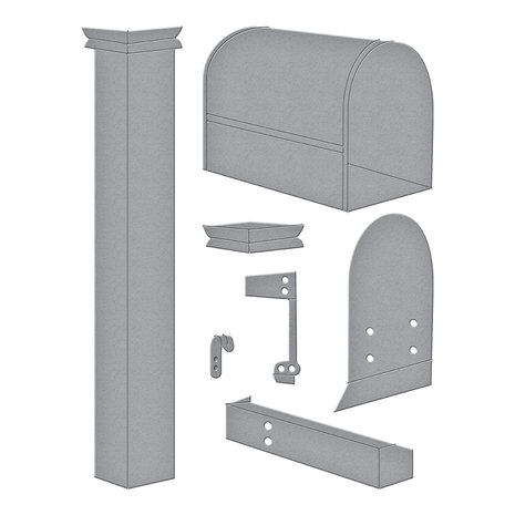 Spellbinders Letterbox Etched Dies (S4-1209) (OUTLET)
