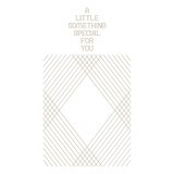 Spellbinders Crossed Lines Cardfront Hot Foil Plate (GLP-344) (OUTLET)