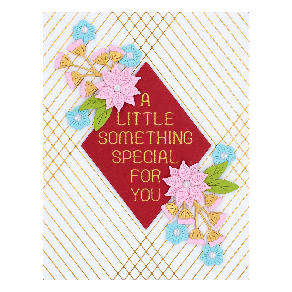 Spellbinders Crossed Lines Cardfront Hot Foil Plate (GLP-344) (OUTLET) Spellbinders Crossed Lines Cardfront Hot Foil Plate (GLP-344) (OUTLET)