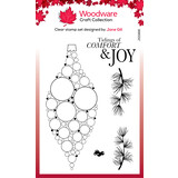 Woodware Big Bubble Bauble Joy Clear Stamps (JGS816) (OUTLET)