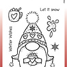 Woodware Winter Gnome Clear Stamps (FRS938) (OUTLET) Woodware Winter Gnome Clear Stamps (FRS938) (OUTLET)