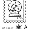 Woodware Snow Globe Clear Stamps (FRM041) (OUTLET) Woodware Snow Globe Clear Stamps (FRM041) (OUTLET)