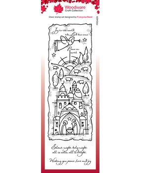 Woodware Holy Night Clear Stamps (FRS420) (OUTLET) Woodware Holy Night Clear Stamps (FRS420) (OUTLET)