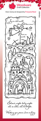 Woodware Holy Night Clear Stamps (FRS420) (OUTLET) Woodware Holy Night Clear Stamps (FRS420) (OUTLET)