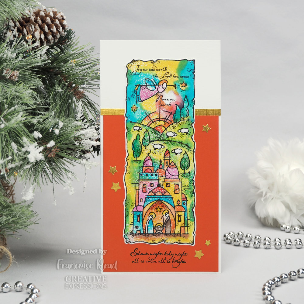 Woodware Holy Night Clear Stamps (FRS420) (OUTLET) Woodware Holy Night Clear Stamps (FRS420) (OUTLET)