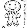 Woodware Gingerbread Man Clear Stamps (FRM043) (OUTLET) Woodware Gingerbread Man Clear Stamps (FRM043) (OUTLET)