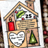 Woodware Christmas House Clear Stamps (FRS940) (OUTLET) Woodware Christmas House Clear Stamps (FRS940) (OUTLET)