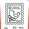 Woodware Bird Post Clear Stamps (FRM042) (OUTLET) Woodware Bird Post Clear Stamps (FRM042) (OUTLET)