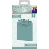 Crafter's Companion Frosty and Bright Metal Die Merry & Bright (S-FRBR-MD-MEBR) (OUTLET)
