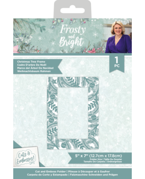 Crafter's Companion Frosty and Bright Cut & Emboss Folder Christmas Tree Frame (S-FRBR-CEF5-CTFR) (OUTLET) Crafter's Companion Frosty and Bright Cut & Emboss Folder Christmas Tree Frame (S-FRBR-CEF5-CTFR) (OUTLET)