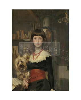 Re-Design with Prima A Girl And Her Pup A1 Decor Rice Paper (660482) (DISCONTINUED) Re-Design with Prima A Girl And Her Pup A1 Decor Rice Paper (660482) (DISCONTINUED)