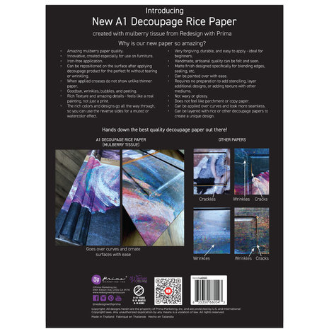 Re-Design with Prima Hilltop Castle A1 Decor Rice Paper (660543) (DISCONTINUED) Re-Design with Prima Hilltop Castle A1 Decor Rice Paper (660543) (DISCONTINUED)