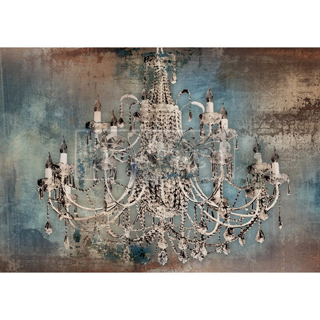 Re-Design with Prima Moody Chandelier A1 Decor Rice Paper (659738) (DISCONTINUED) Re-Design with Prima Moody Chandelier A1 Decor Rice Paper (659738) (DISCONTINUED)