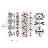 Re-Design with Prima Something Tribal 6x12 Inch Decor Transfers (657628) (DISCONTINUED)