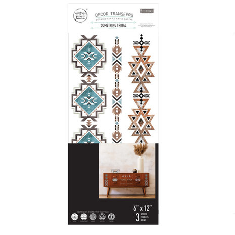 Re-Design with Prima Something Tribal 6x12 Inch Decor Transfers (657628) (DISCONTINUED) Re-Design with Prima Something Tribal 6x12 Inch Decor Transfers (657628) (DISCONTINUED)