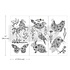 Scribbled Animals 6x12 Inch Decor Transfers (657550) (DISCONTINUED) Scribbled Animals 6x12 Inch Decor Transfers (657550) (DISCONTINUED)