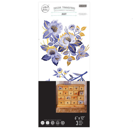 Re-Design with Prima Juliet 6x12 Inch Decor Transfers (657659) (DISCONTINUED) Re-Design with Prima Juliet 6x12 Inch Decor Transfers (657659) (DISCONTINUED)
