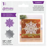 Gemini Christmas Intricate Doily Opulent Snowflake Elements Dies (GEM-MD-ELE-OPSNOW) (DISCONTINUED)
